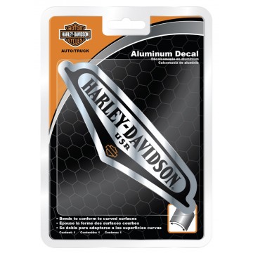 Harley-Davidson V-Tank Aluminum Decal