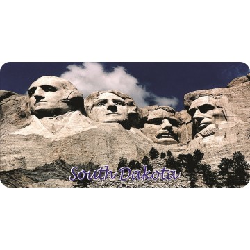 South Dakota Scenery Photo License Plate