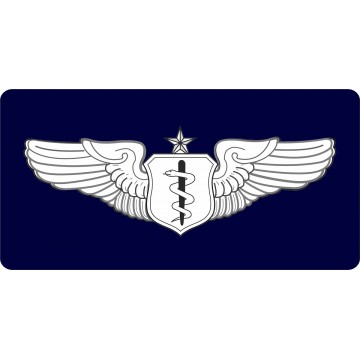 U.S. Air Force Senior Flight Surgeon Photo License Plate