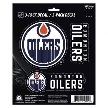 Edmonton Oilers Team Decal Set