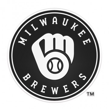 Milwaukee Brewers Plastic Auto Emblem