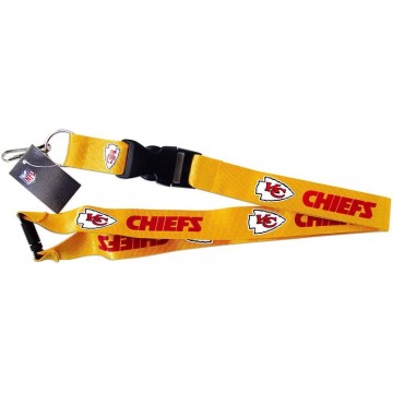 Kansas City Chiefs Lanyard With Neck Safety Latch