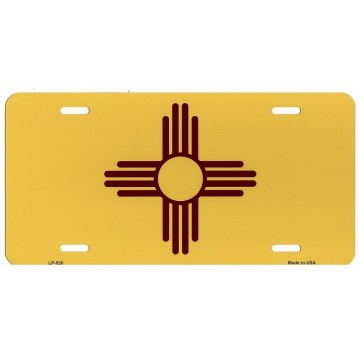 New Mexico Land Of Enchantment Metal License Plate