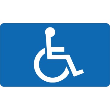 Handicap Photo License Plate