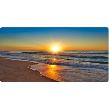 Jersey Shore Ocean Scene Photo License Plate