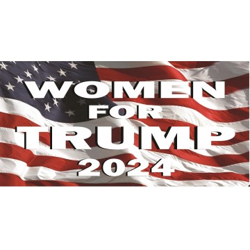 Women For Trump Photo License Plate