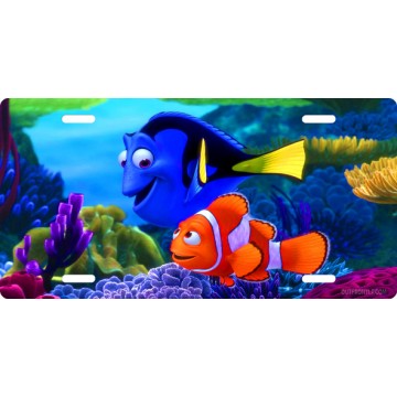 Finding Nemo Photo License Plate