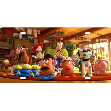 Toy Story Photo License Plate