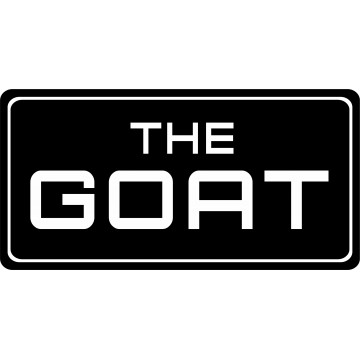 The Goat  Photo License Plate