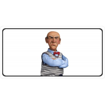 Walter The Puppet Photo License Plate