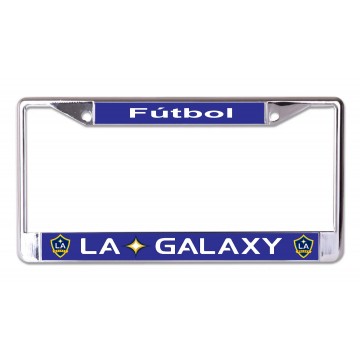 Futbol L.A. Galaxy Chrome License Plate Frame