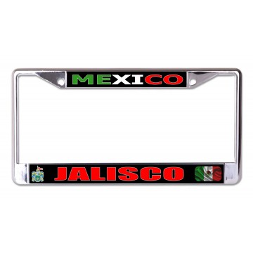 Mexico Jalisco Chrome License Plate Frame