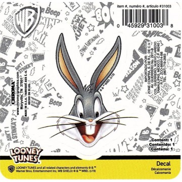 Bugs Bunny Vinyl Decal