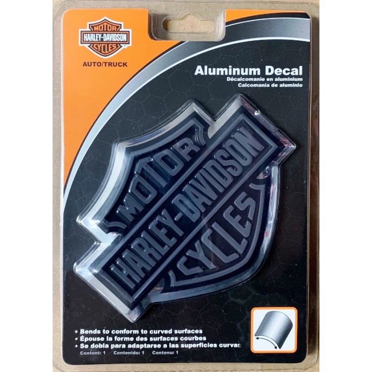 Chroma Aluminum Bendable Harley-Davidson Bar & Shield Decal – 4-3/8 X 3-1/2 Inch 41713