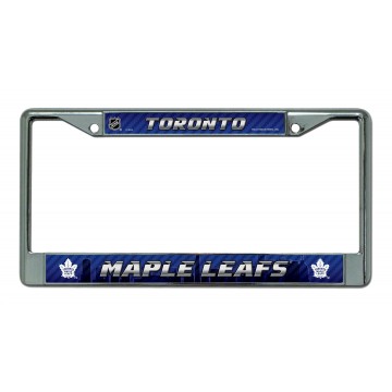 Toronto Maple Leafs Chrome License Plate Frame