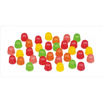 Dots Candy Plate Photo License Plate