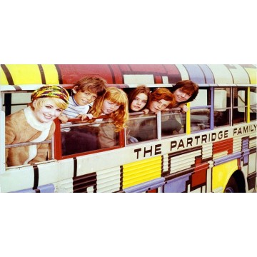 Partridge Family Photo License Plate