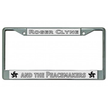 Roger Clyne And The Peacemakers Chrome License Plate Frame