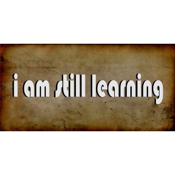 I Am Still Learning Photo License Plate