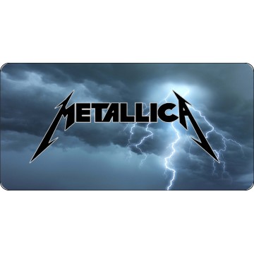Metallica #2 Photo License Plate 