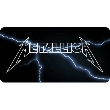 Metallica #5 Photo License Plate 