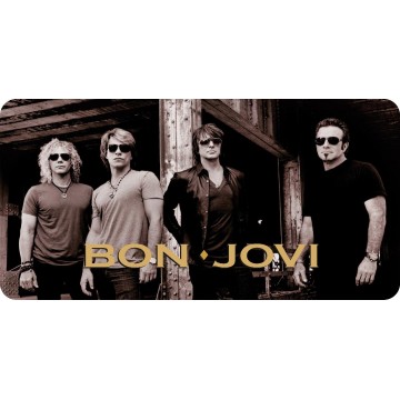 Bon Jovi Band Members #2 Photo License Plate 