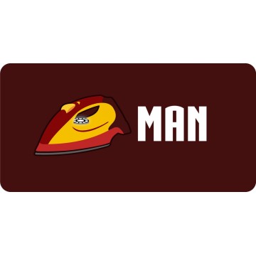 Iron Man #2 Photo License Plate 