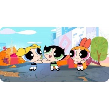 Powerpuff Girls Photo License Plate