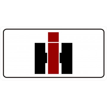 International Harvester #2 Photo License Plate