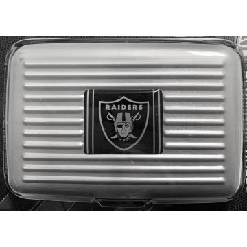 Oakland Raiders Aluminum Wallet