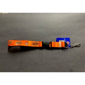 Oklahoma State Cowboys Lanyard With Neck Safety Latch