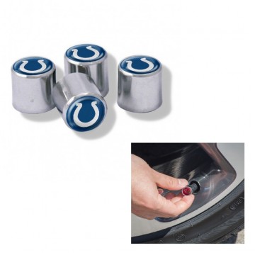 Indianapolis Colts Chrome Valve Stem Caps