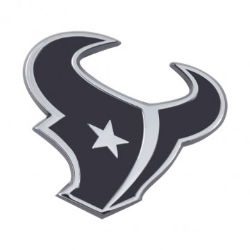 Houston Texans 3-D Metal Auto Emblem