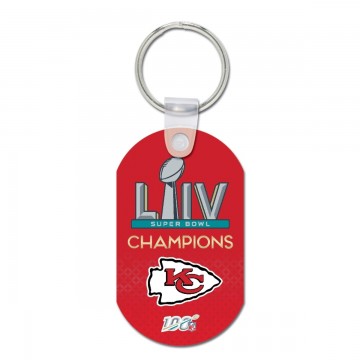 Kansas City Chiefs Super Bowl LIV Champions Aluminum Key Ring 