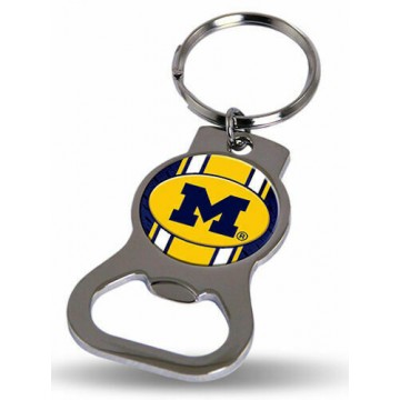Michigan Wolverines Key Chain And Bottle Opener
