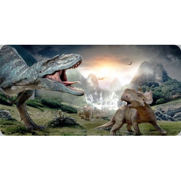 Dinosaur Photo License Plate
