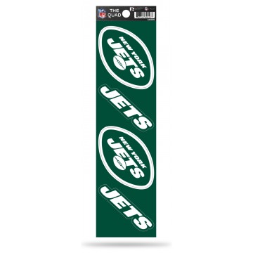 New York Jets Quad Decal Set
