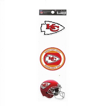 Kansas City Chiefs Retro Spirit Decals