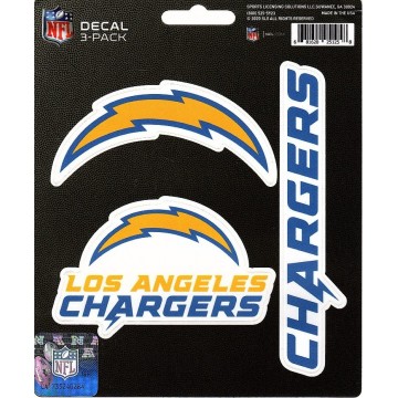 Los Angeles Chargers Team Decal Set