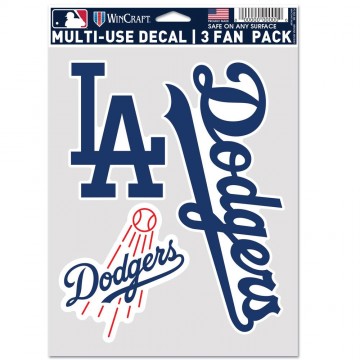Los Angeles Dodgers 3 Fan Pack Decals