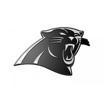 Carolina Panthers Antique Nickel Auto Emblem