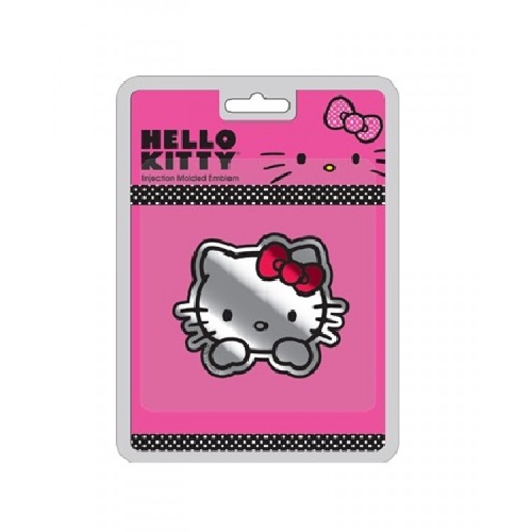 Hello Kitty Plastic Auto Emblem