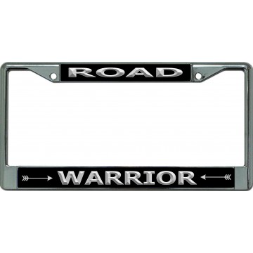 Road Warrior Chrome License Plate Frame