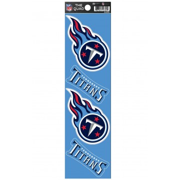 Tennessee Titans Quad Decal Set