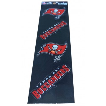 Tampa Bay Buccaneers Quad Decal Set