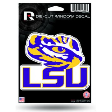 LSU Tigers Die Cut Vinyl Decal 