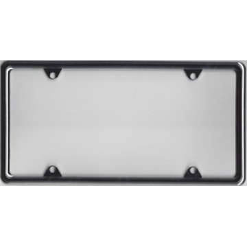 Zinc Alloy-Chrome Finish Metal License Plate Frame
