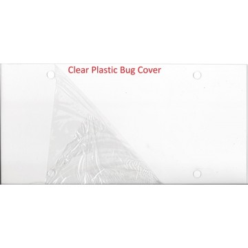 Clear Plastic Bug Cover