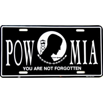 POW-MIA License Plate 