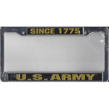 U.S. Army Since 1775 License Plate Frame 